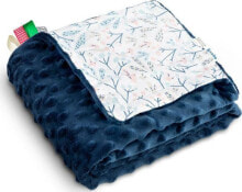 Покрывало, подушка, одеяло для малышей Sensillo Koc Minky 75x100 granat kalina Sensillo