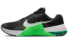 Nike Metcon 7 综合训练鞋 女款 黑绿色 / Кроссовки Nike Metcon 7 CZ8280-036
