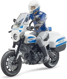 Игрушечные машинки и техника для мальчиков игрушечная техника Bruder Полицейский мотоцикл Ducati с фигуркой полицейского