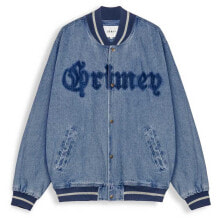 GRIMEY Causing Panic Baseball Jacket