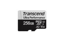 Карты памяти transcend TS256GUSD340S карта памяти 256 GB MicroSDXC UHS-I Класс 10
