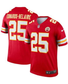 Nike men's Clyde Edwards-Helaire Red Kansas City Chiefs Legend Jersey