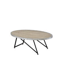 Simplie Fun allis Coffee Table in Weathered Gray Oak 81730