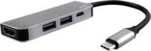 Купить компьютерные разъемы и переходники Jcpal: Stacja/replikator Jcpal Linx USB-C (JCP6189)