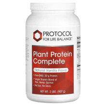 Plant Protein Complete, Natural Vanilla , 2 lbs (907 g)
