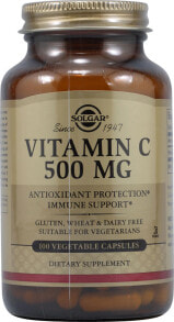 Витамин C solgar Vitamin C Витамин С 500 мг 100 вегетарианских капсул