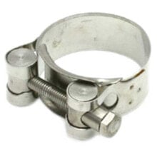 Запчасти и расходные материалы для мототехники DRC Stainless Steel 36-39 mm Clamp Muffler