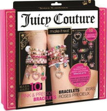 Make it real Make it real - Zestaw do tworzenia bransoletek - Juicy Couture Pink and Precious