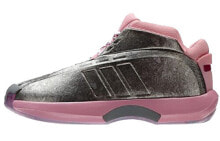 adidas Crazy 1 Florist John Wall 低帮 复古篮球鞋 男女同款 灰粉 / Кроссовки Adidas Crazy 1 C76100