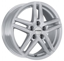 Колесный диск литой Ronal R65 silber 6.5x17 ET50 - LK5/108 ML63.34