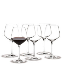 Rosendahl holmegaard Perfection 20 oz Burgundy Glasses, Set of 6