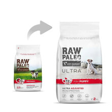 RAW PALEO Ultra mini beef small breeds dog food 2kg