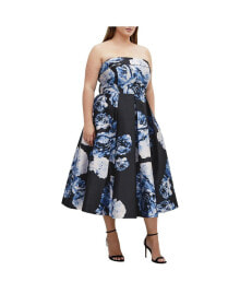 CITY CHIC plus Size Tiffany Bloom Dress