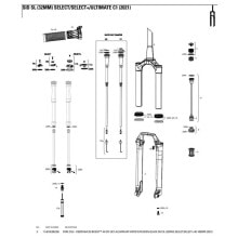 Forks for bicycles