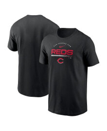 Nike men's Black Cincinnati Reds Team Engineered Performance T-shirt