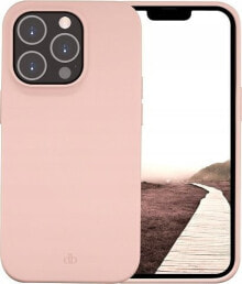 dbramante Costa Rica - Silicone Case for iPhone 14 Pro - Pink sand