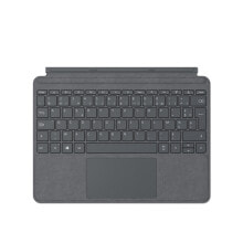 Клавиатуры и док-станции для планшетов Microsoft Surface Go Signature Type Cover клавиатура для мобильного устройства Древесный уголь Microsoft Cover port KCT-00104