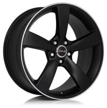 Колесный диск литой Avus Racing AF10 matt black polished 10x21 ET37 - LK5/120 ML74.1