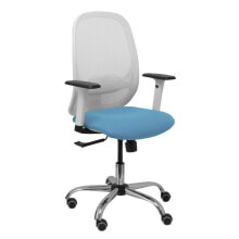 Office Chair P&C 354CRRP Blue White Sky blue