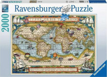 Ravensburger Puzzle 2000 elementów Dokoła świata