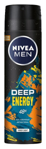 Дезодоранты Nivea Men Deep Energy Anti-perspirant Стойкий мужской антиперспирант с активированным углем  150 мл