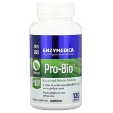 Энзаймедика, Pro Bio, пробиотик с гарантированной эффективностью, 120 капсул