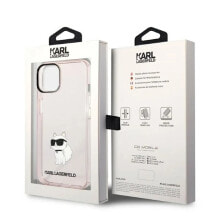 KARL LAGERFELD Klhcp14Mhnchtcp iPhone 14 Plus15 Plus 6.7 Ikonik Choupette phone case