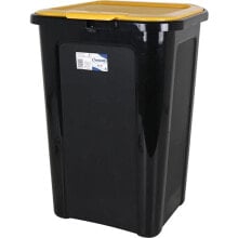 TONTARELLI Coverline Trash Can 44L/Yellow Lid