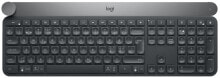 Клавиатуры logitech Craft клавиатура РЧ беспроводной + Bluetooth QWERTY Пан-нордический Черный, Серый 920-008502
