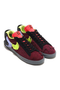 Acronym® X Blazer Low 'night Maroon' Bordo Renk Kadın Sneaker Ayakkabı