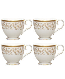 Noritake summit Gold Set of 4 Cups, Service For 4