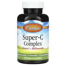 Carlson, Super C Complex, 250 вегетарианских таблеток