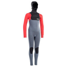 Гидрокостюмы для подводного плавания ION Capture 6/5 mm Hood Front Zip Youth Suit