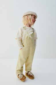 Twill dungarees