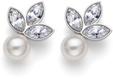 Ювелирные серьги earrings with pearls Touch Pearl 22860