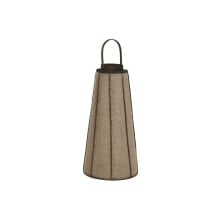 Candleholder Home ESPRIT Natural Jute Bamboo 33,5 x 33,5 x 66 cm