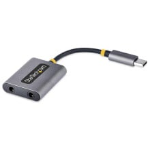 STARTECH Audio USB-C Splitter 3.5 mm