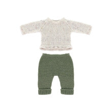 MINILAND Knitted Outfit 32 cm Sweater&Trousers clothing set