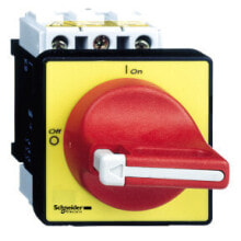Автоматические выключатели, УЗО, дифавтоматы schneider Electric VCD0 подставка для ноутбука Поворотный выключатель 3P Красный, Желтый