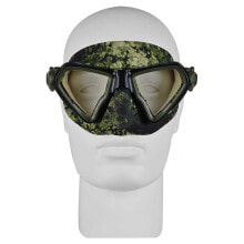 Masks and snorkels for scuba diving