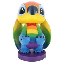 EXQUISITE GAMING Cable Guy Rainbow Stitch Disney Smartphone Support 20 cm