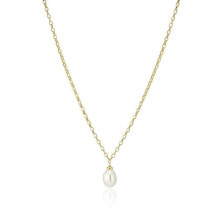 Купить колье Sif Jakobs: Elegant gold-plated necklace with baroque pearl Padua SJ-N2455-P-YG