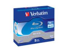 Verbatim 43748 чистые Blu-ray диски BD-R 50 GB 5 шт