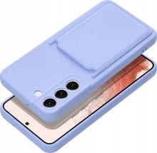 OEM Futerał CARD CASE do SAMSUNG A05 fioletowy