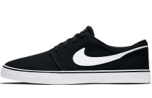 Nike SB Portmore II Solar CNVS 低帮 板鞋 男女同款 黑白 / Кроссовки Nike SB Portmore 880268-010