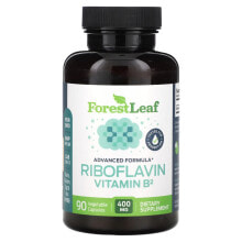 Forest Leaf, Рибофлавин и витамин B2, 400 мг, 90 растительных капсул