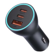 BASEUS Contactor Pro 65W 2.4A 1xUSB-A 2xUSB-C Car Charger