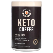 Keto Coffee, Original Blend, Instant, Medium Roast, 7.93 oz (225 g)