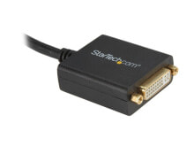 StarTech.com DP2DVI2 DisplayPort To DVI Adapter - Passive - 1080p - DP to DVI -