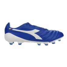 Купить синие мужские кроссовки Diadora: Diadora Brasil Elite2 Tech Ita Lpx Soccer Cleats Mens Blue Sneakers Athletic Sho